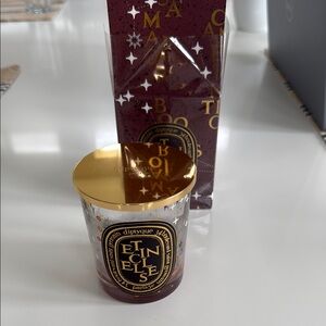 Diptyque Empty Candle with Gold Lid